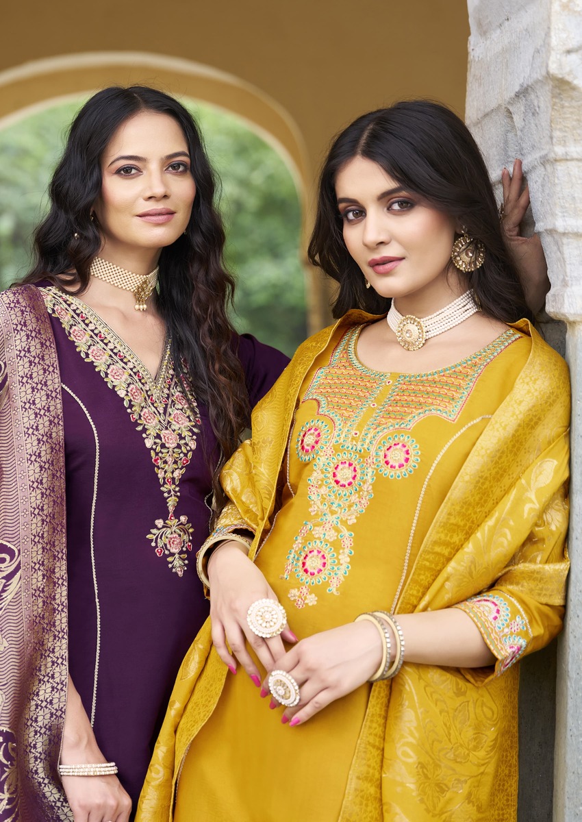 Karissa Kalisha Vol 2 Embroidery Salwar Kameez Catalog collection 3