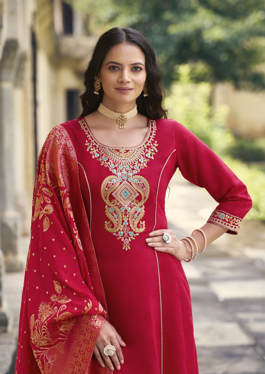 Karissa Kalisha Vol 2 Embroidery Salwar Kameez Catalog collection 6