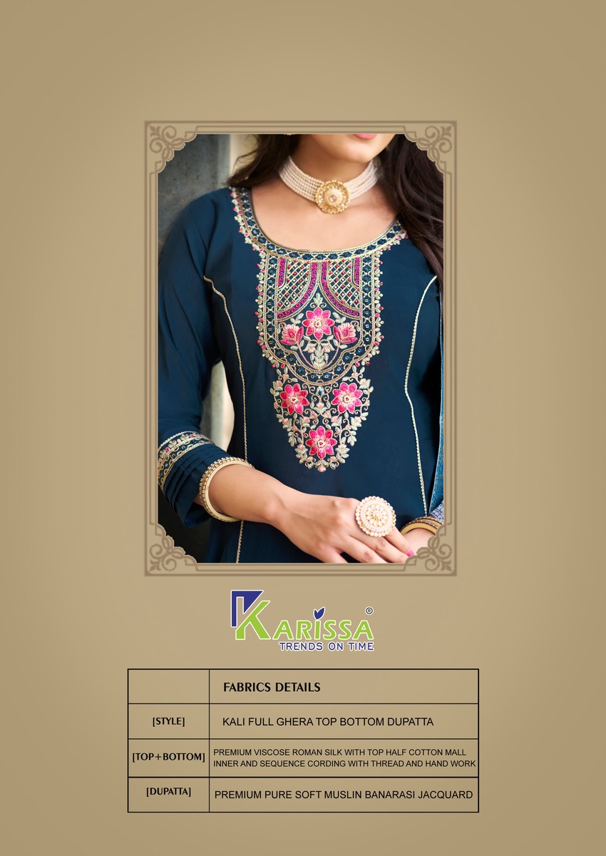 Karissa Kalisha Vol 2 Embroidery Salwar Kameez Catalog collection 4