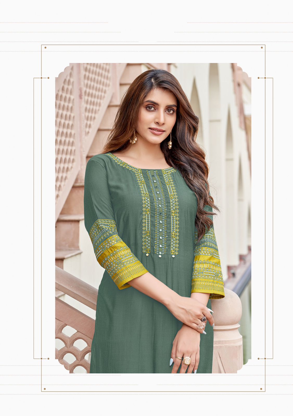 Wooglee Fashion Salonee Vol 7 Rayon Kurti Catalog collection 10