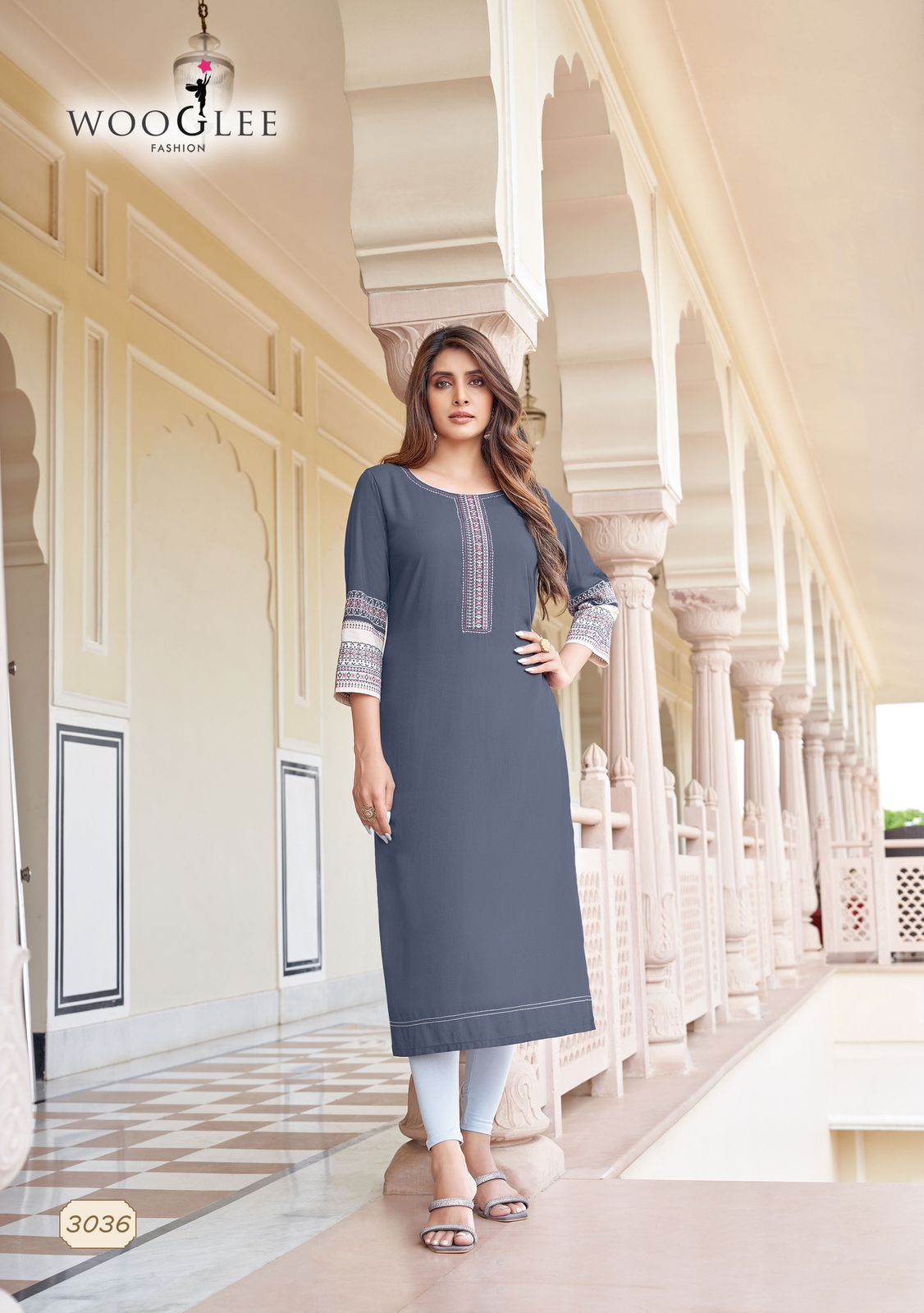 Wooglee Fashion Salonee Vol 7 Rayon Kurti Catalog collection 7