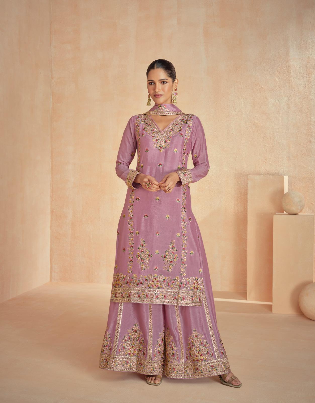 Aashirwad Rinaaz Designer Wedding Party Salwar Suits Catalog collection 6