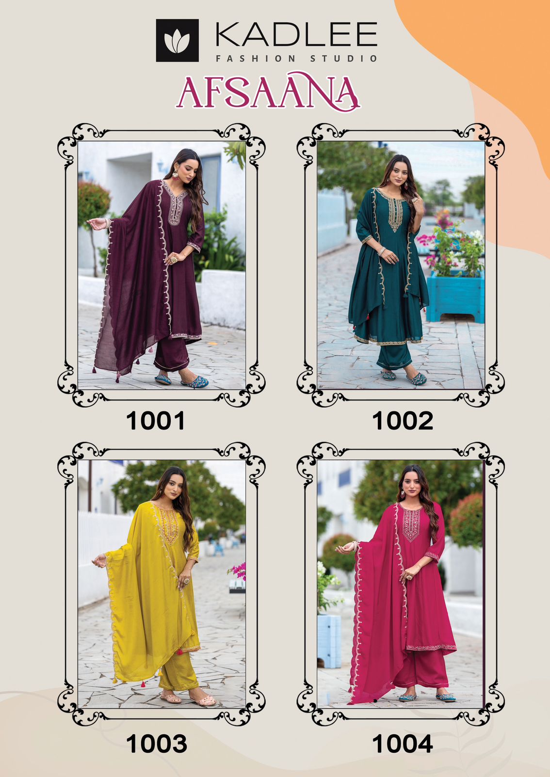 Kadlee Afsana Readymade Dress Catalog collection 1