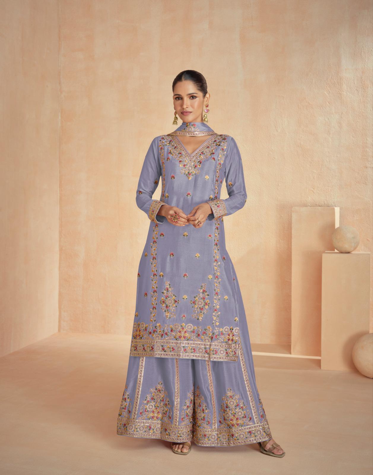 Aashirwad Rinaaz Designer Wedding Party Salwar Suits Catalog collection 5