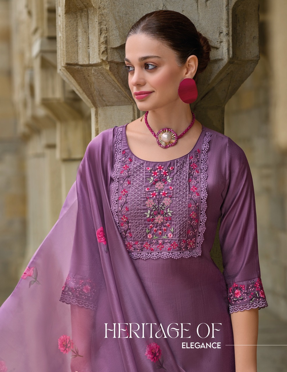 Lily Lali Malvika Vol 2 Embroidery Salwar Kameez Catalog collection 1