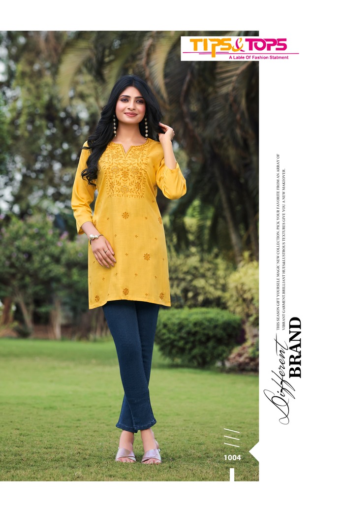 Tips And Tops Colors Vol 3 Ladies Tops Catalog collection 4