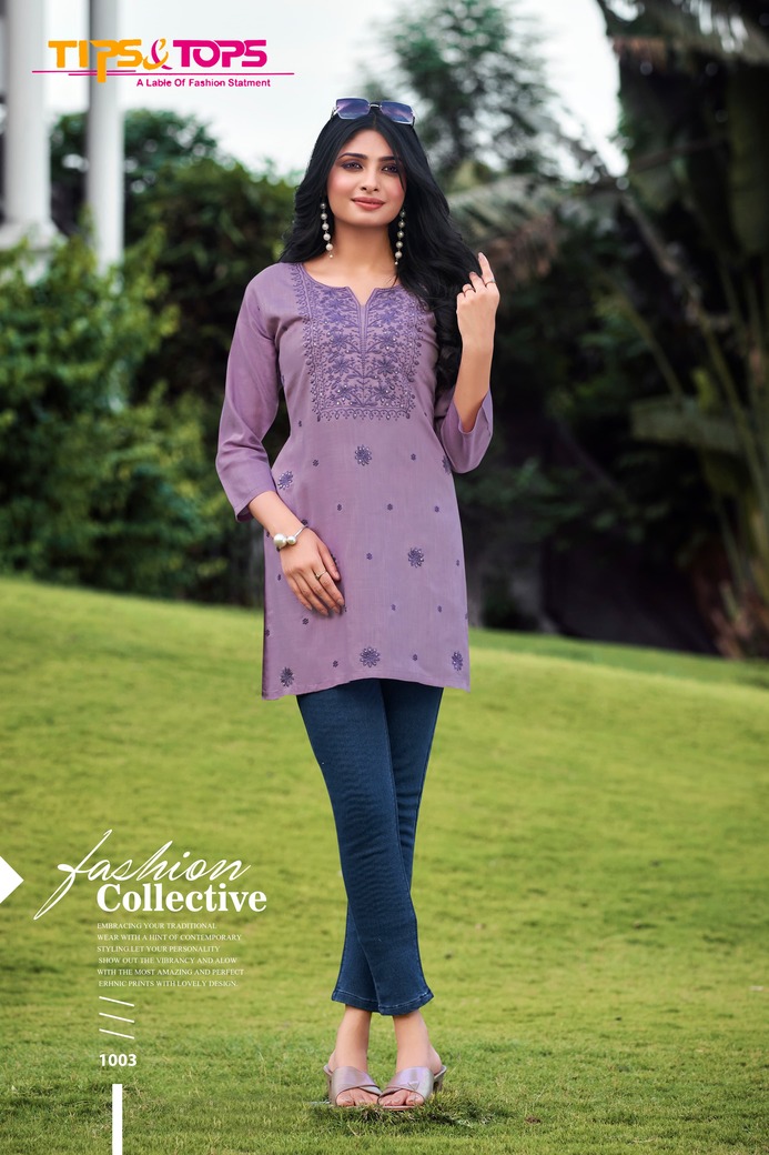 Tips And Tops Colors Vol 3 Ladies Tops Catalog collection 5