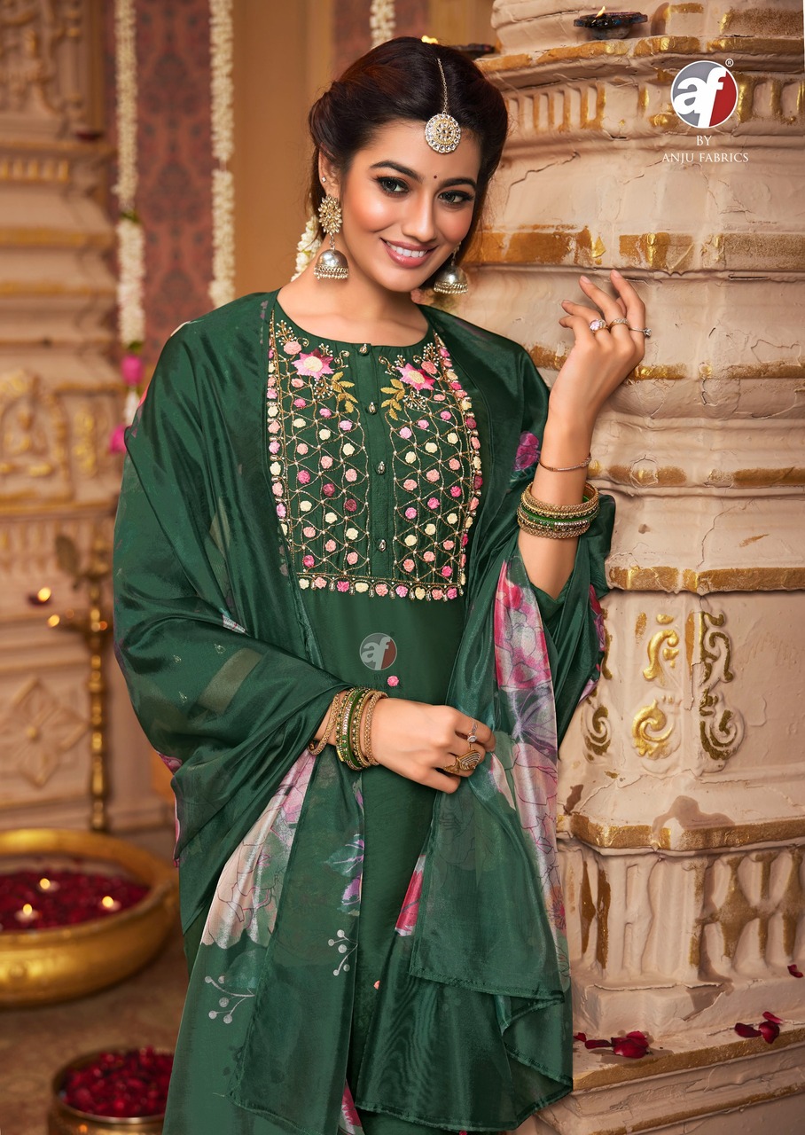 Anju Fabrics Sangeet Vol 6 Readymade Dress Catalog collection 8