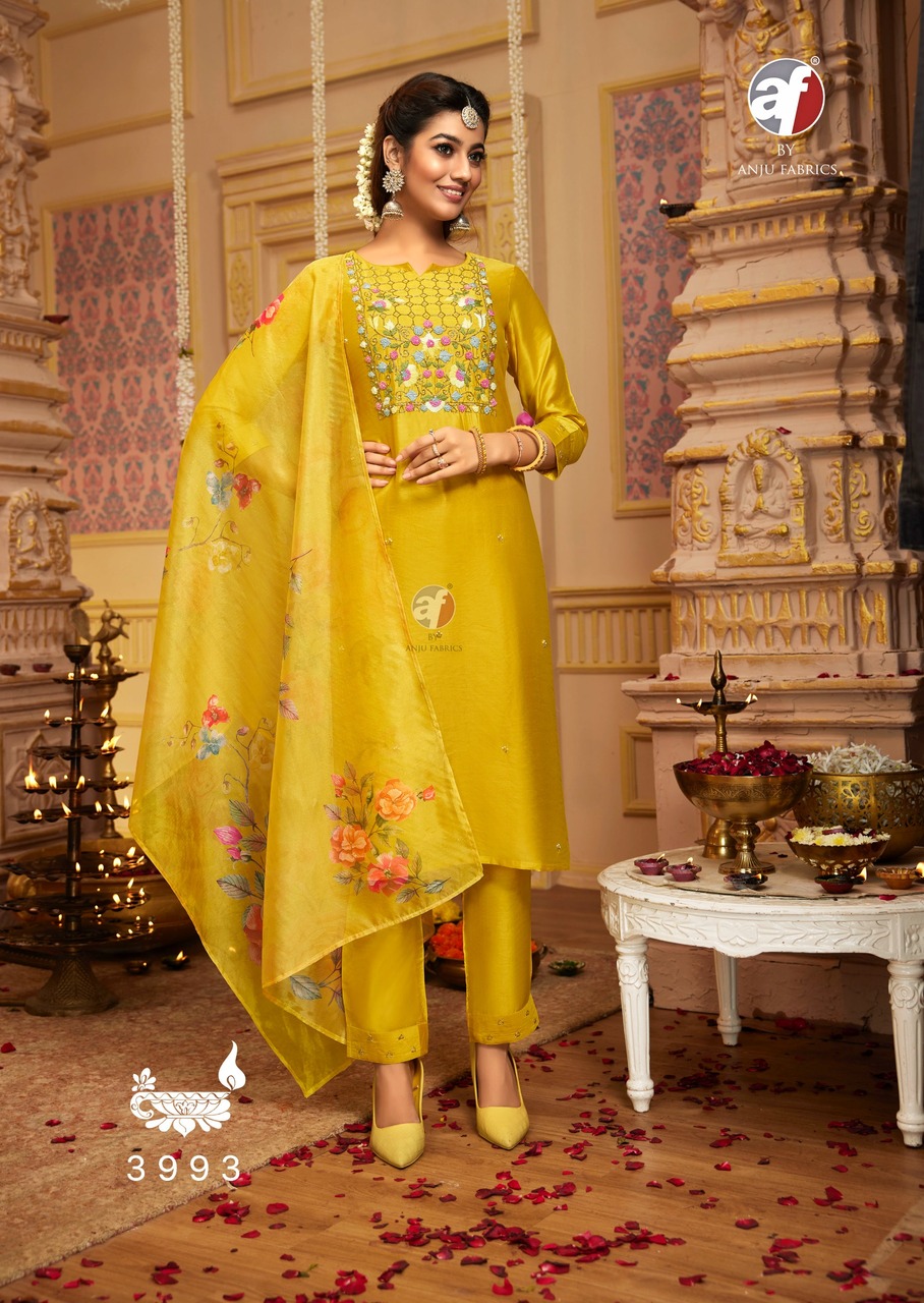 Anju Fabrics Sangeet Vol 6 Readymade Dress Catalog collection 3