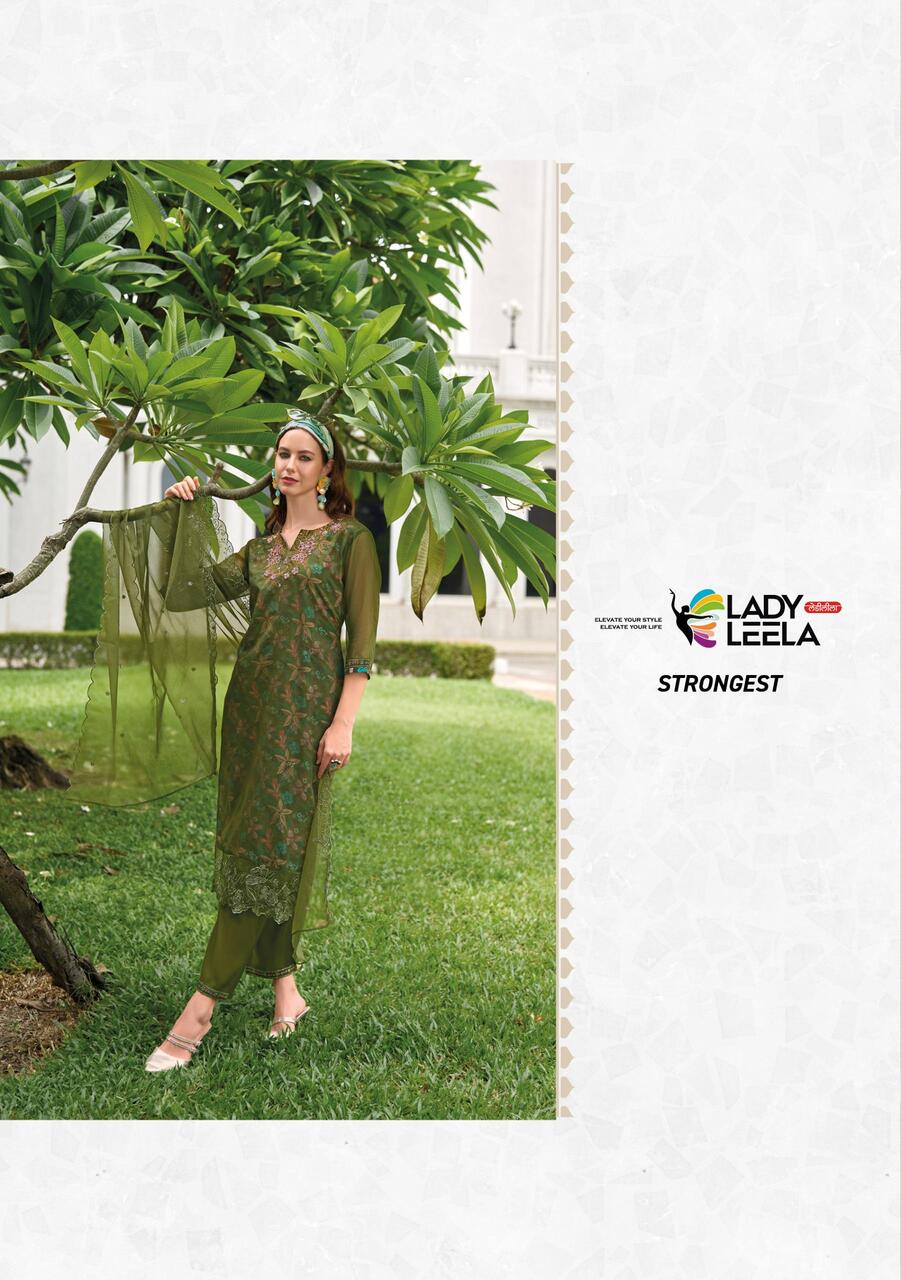 Lady Leela Aleena Printed Salwar Kameez Catalog collection 1