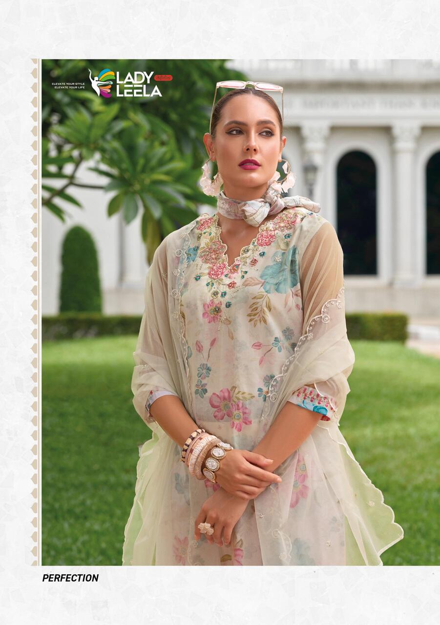 Lady Leela Aleena Printed Salwar Kameez Catalog collection 9