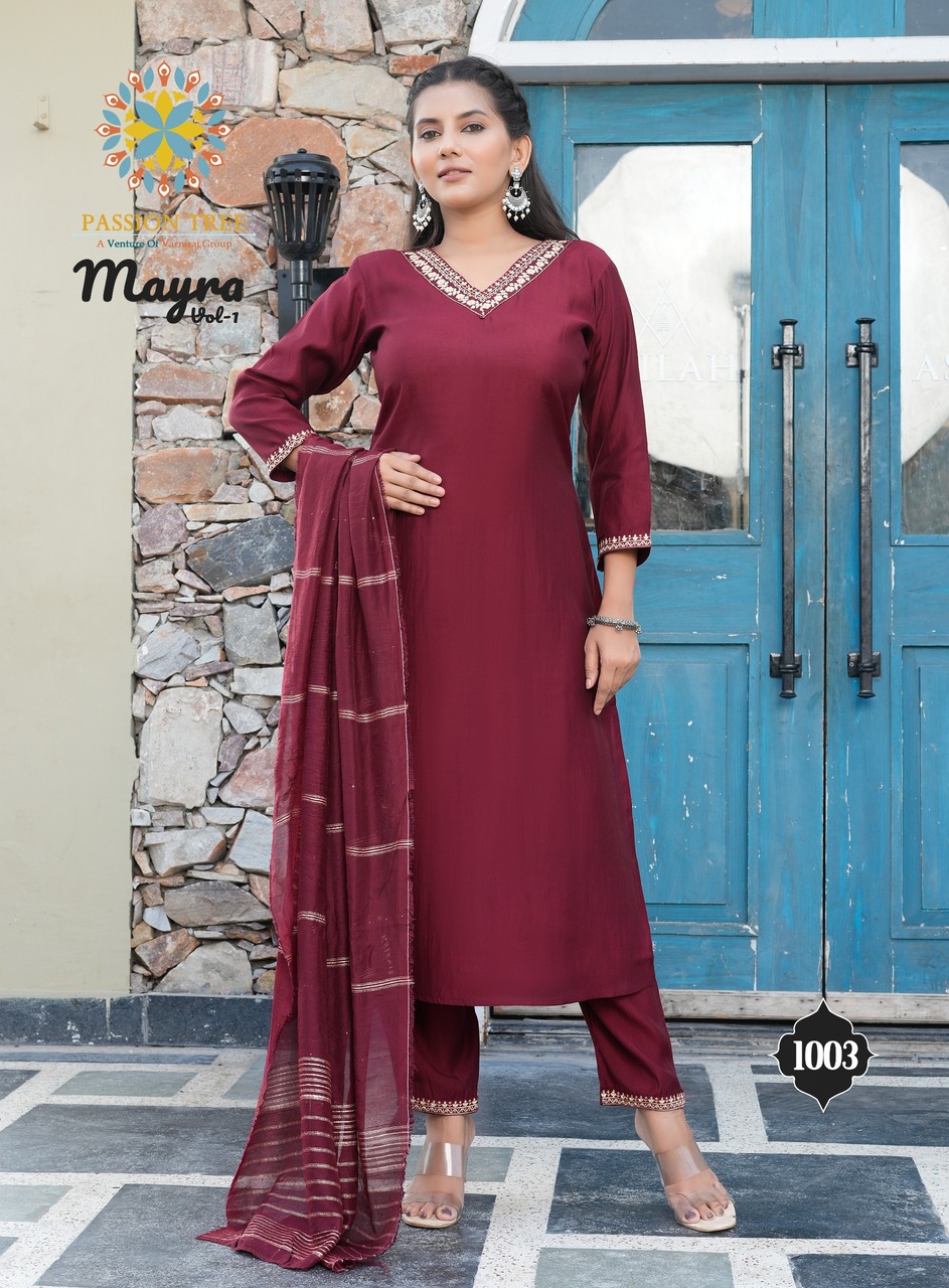 Passion Tree Mayra Vol 1 Readymade Dress Catalog collection 5