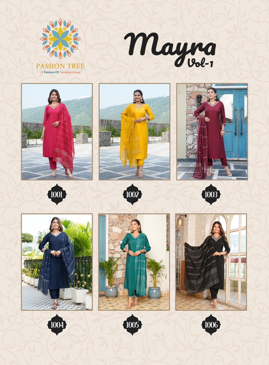 Passion Tree Mayra Vol 1 Readymade Dress Catalog collection 10