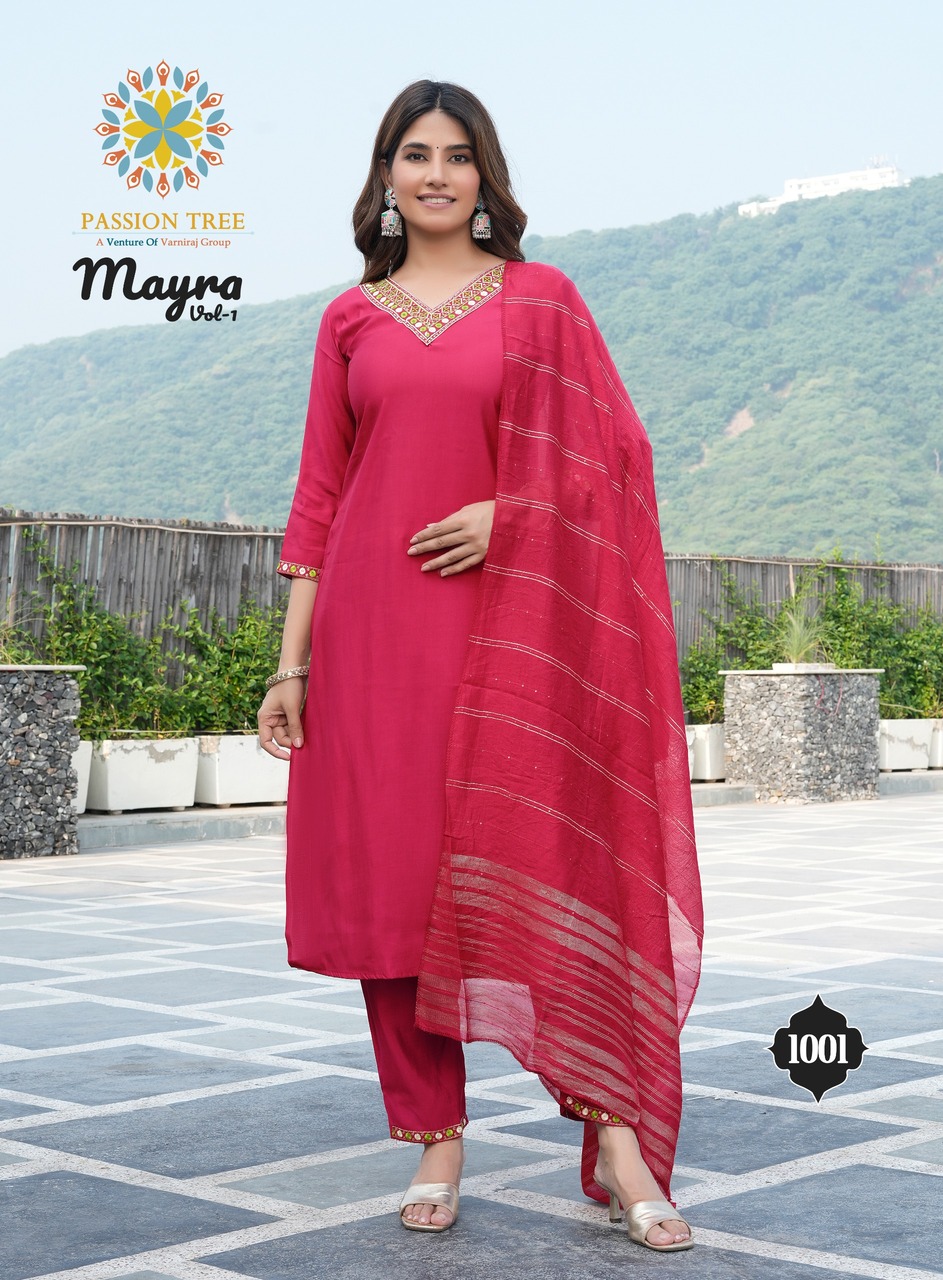 Passion Tree Mayra Vol 1 Readymade Dress Catalog collection 7