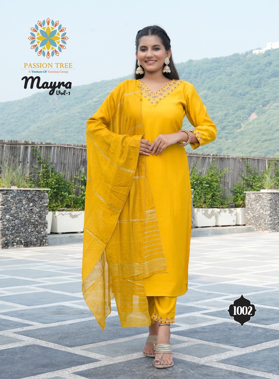 Passion Tree Mayra Vol 1 Readymade Dress Catalog collection 6