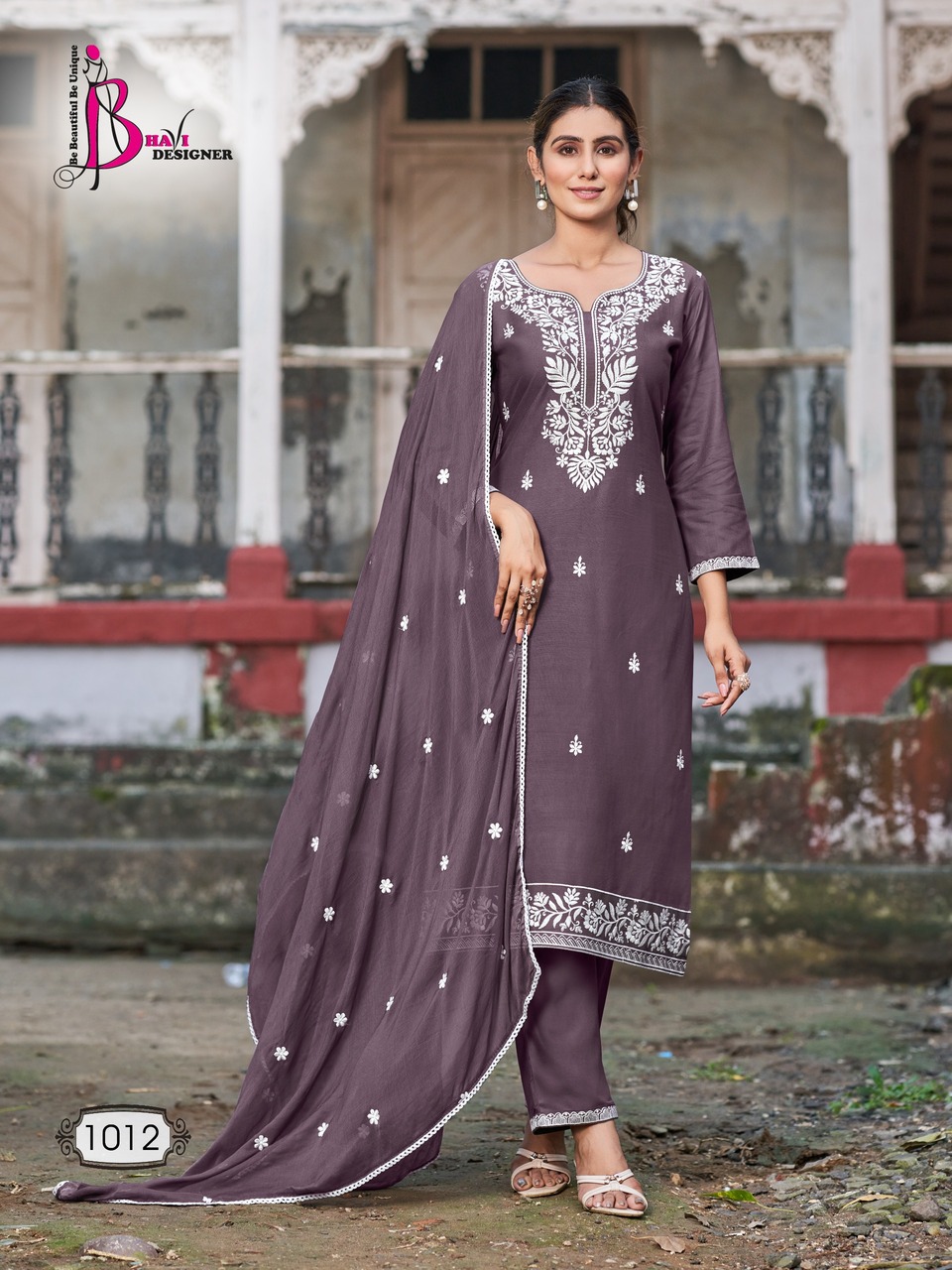 Bhavi Designer Status Vol 3 Embroidery Salwar Kameez Catalog collection 2