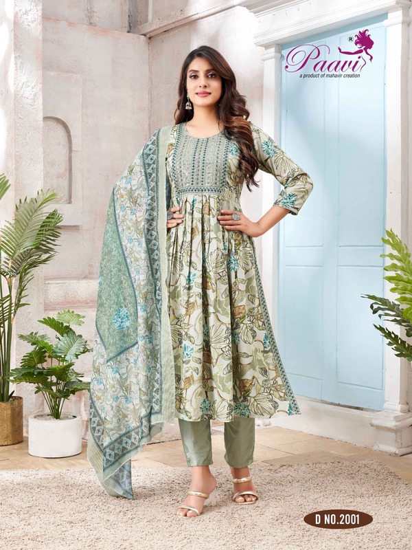 Paavi Saheli Vol 2 Printed Salwar Kameez Catalog collection 4