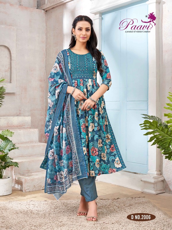 Paavi Saheli Vol 2 Printed Salwar Kameez Catalog collection 14