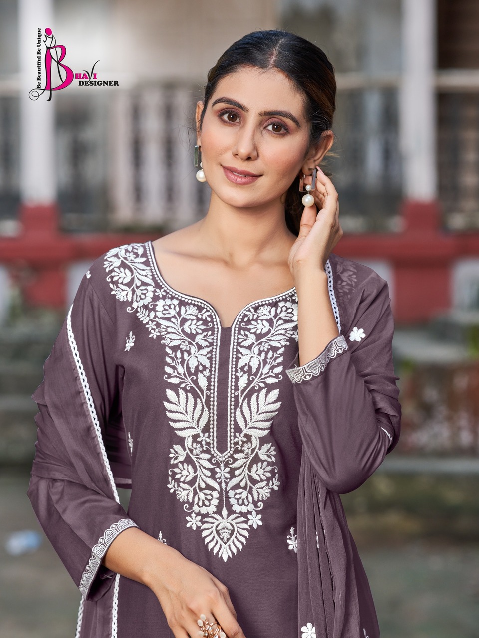 Bhavi Designer Status Vol 3 Embroidery Salwar Kameez Catalog collection 3