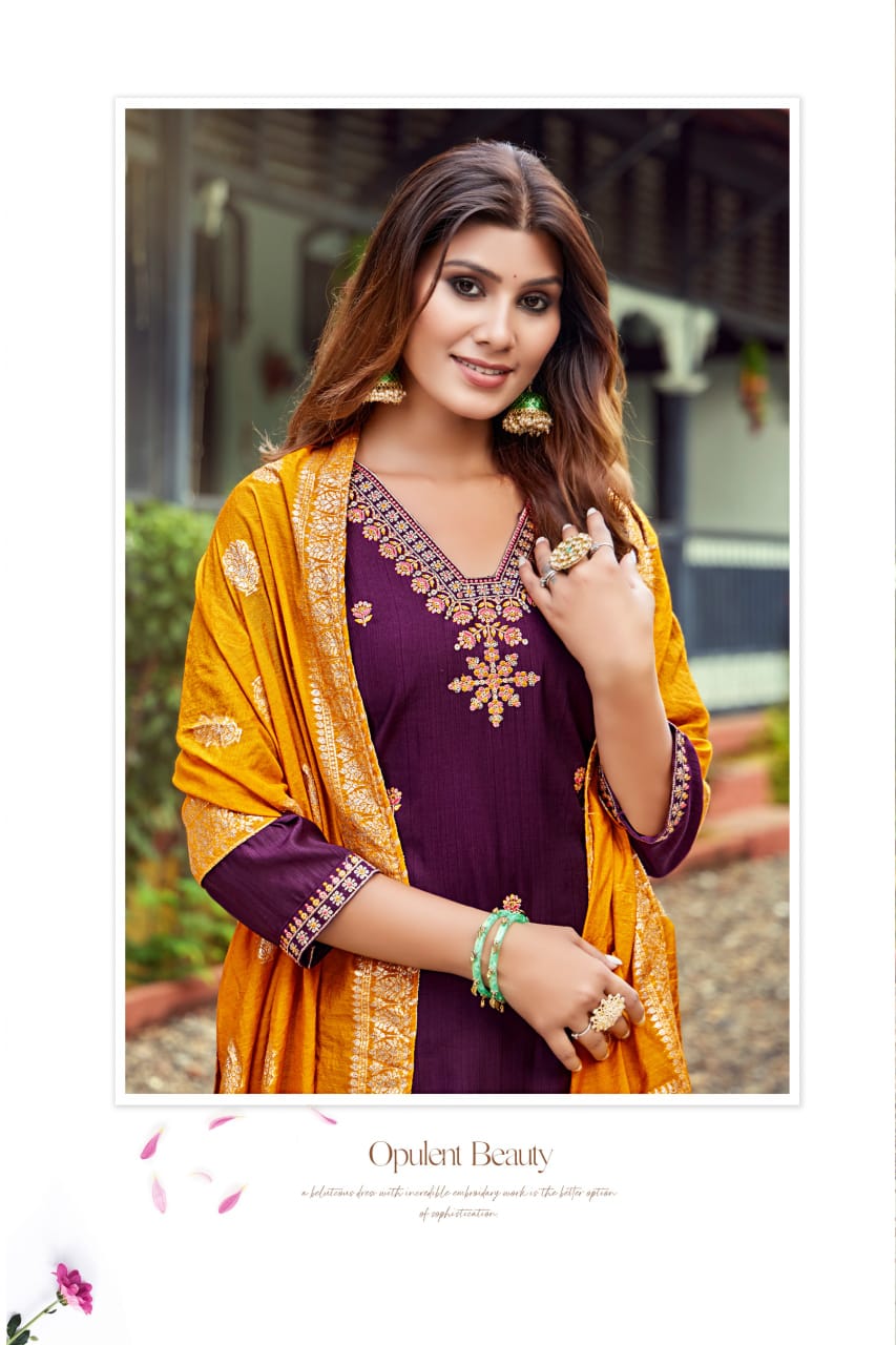 Rangmaya Inayat Embroidery Salwar Kameez Catalog collection 5