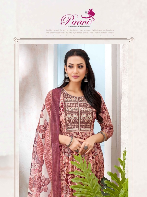 Paavi Saheli Vol 2 Printed Salwar Kameez Catalog collection 6