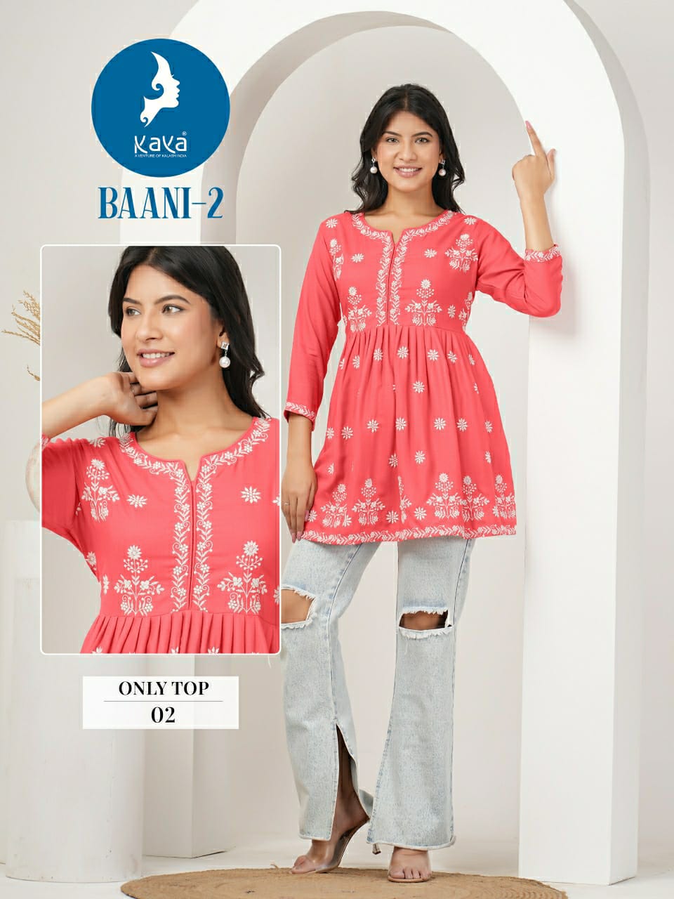 Kaya Kurti Baani 2 Ladies Tops Catalog collection 7