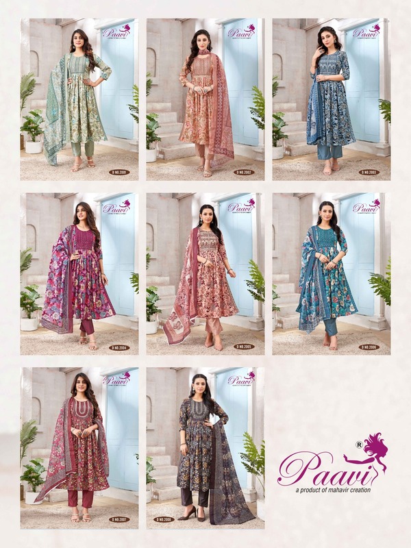 Paavi Saheli Vol 2 Printed Salwar Kameez Catalog collection 9