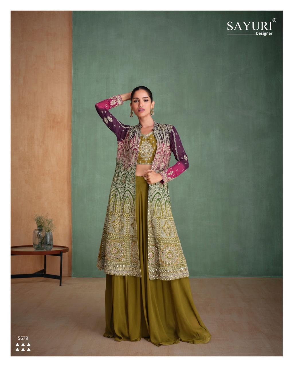 Sayuri Designer Zari Designer Wedding Party Salwar Suits Catalog collection 8