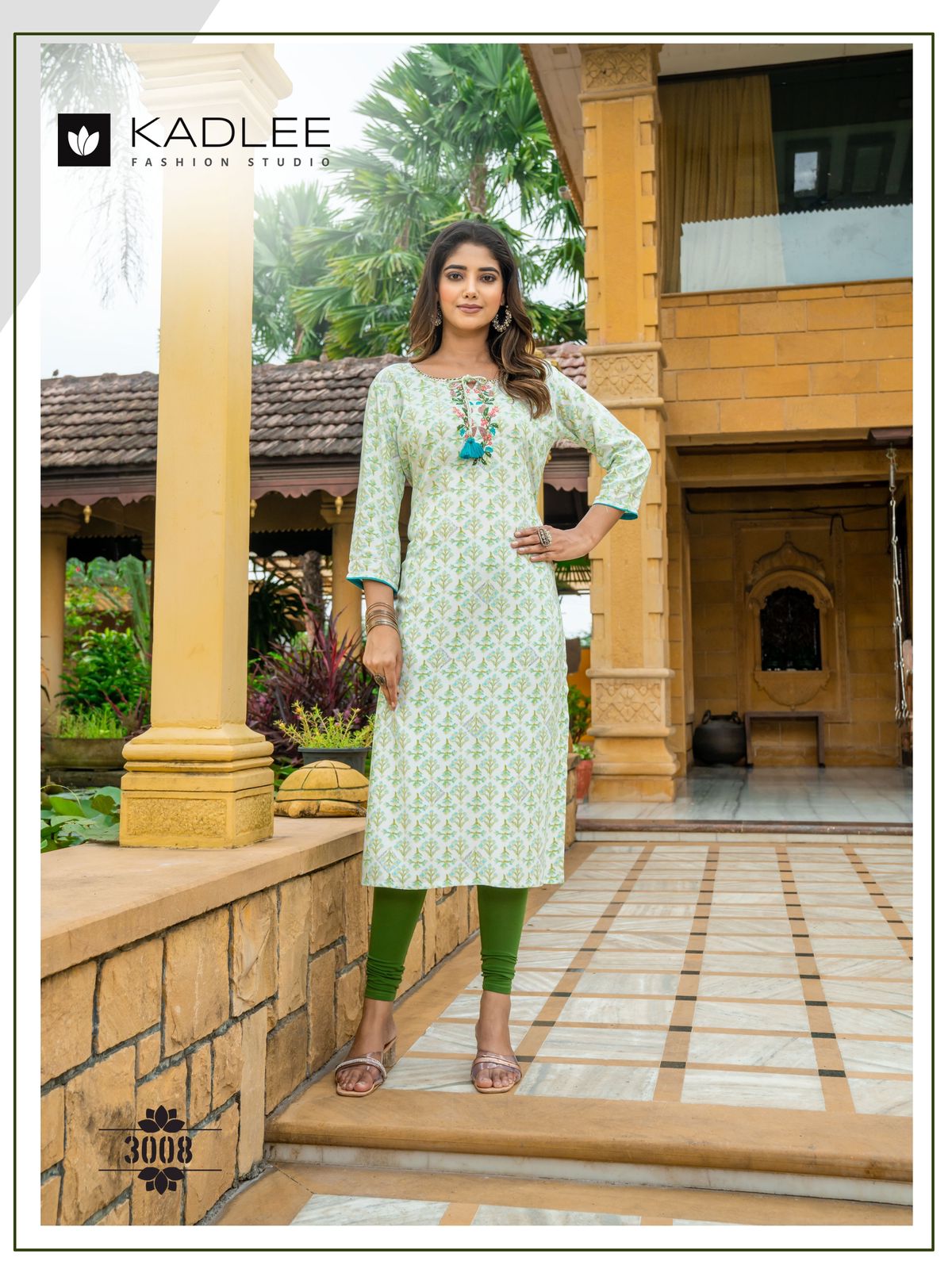 Kadlee Angel Vol 2 Rayon Kurti Catalog at Wholesale Rate collection 9