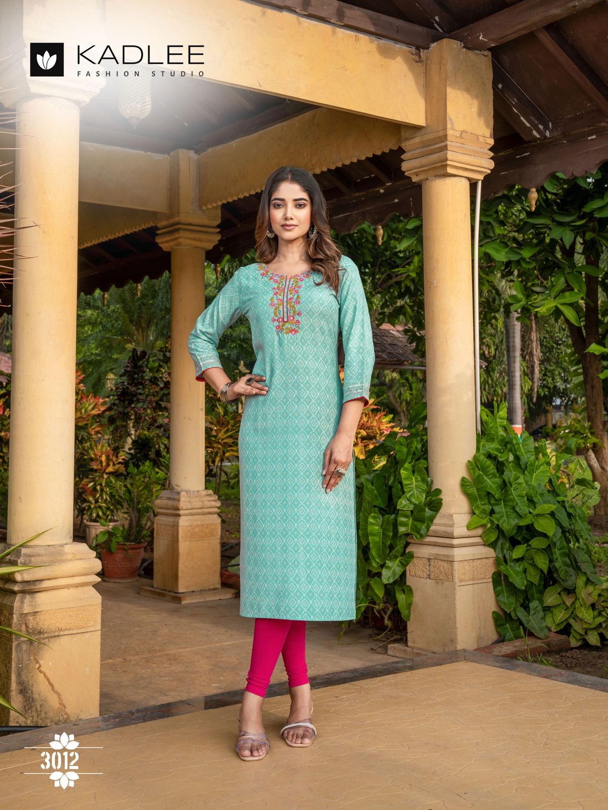 Kadlee Angel Vol 2 Rayon Kurti Catalog at Wholesale Rate collection 10