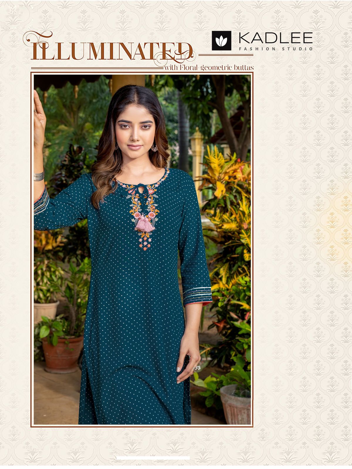 Kadlee Angel Vol 2 Rayon Kurti Catalog at Wholesale Rate collection 5