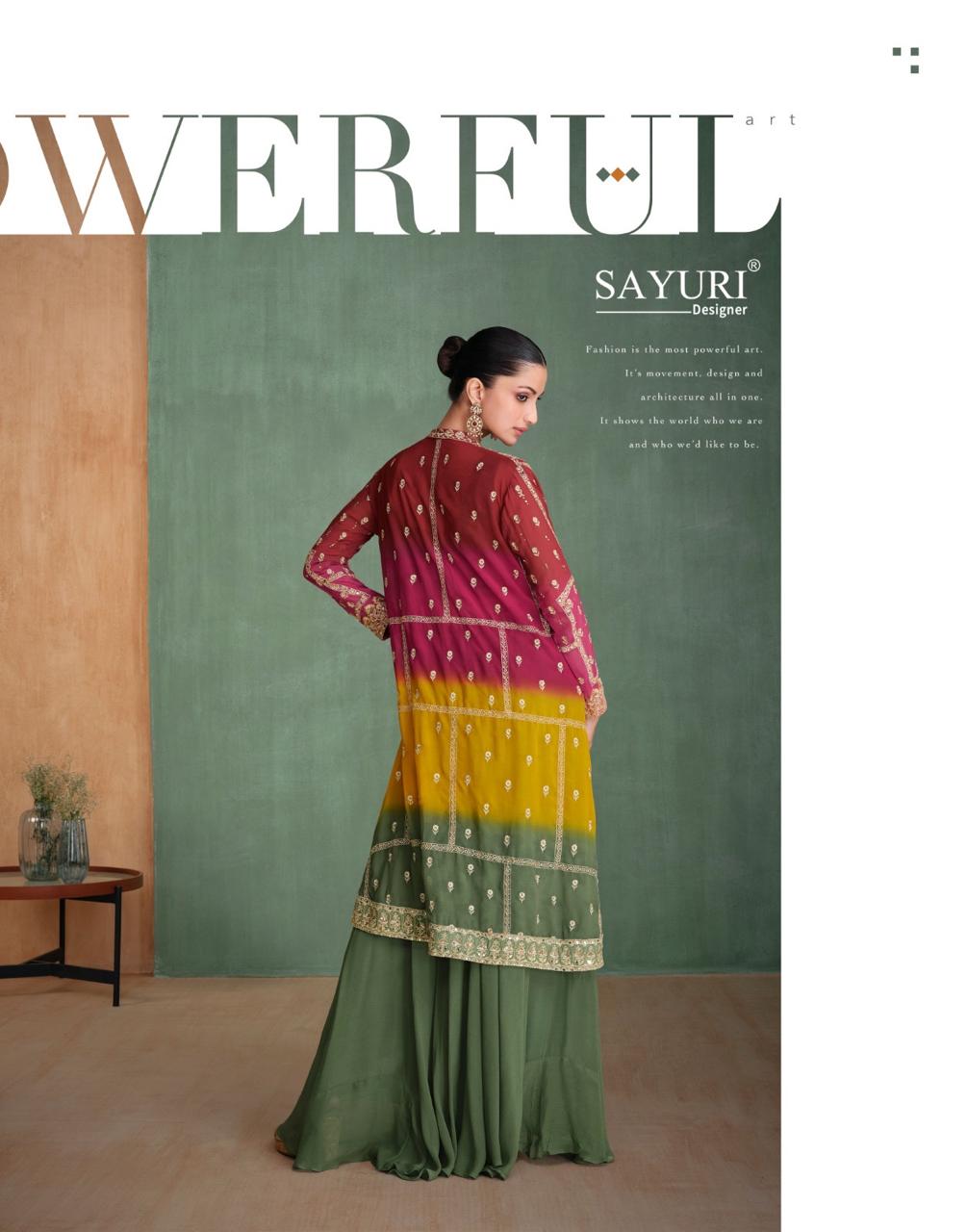 Sayuri Designer Zari Designer Wedding Party Salwar Suits Catalog collection 4