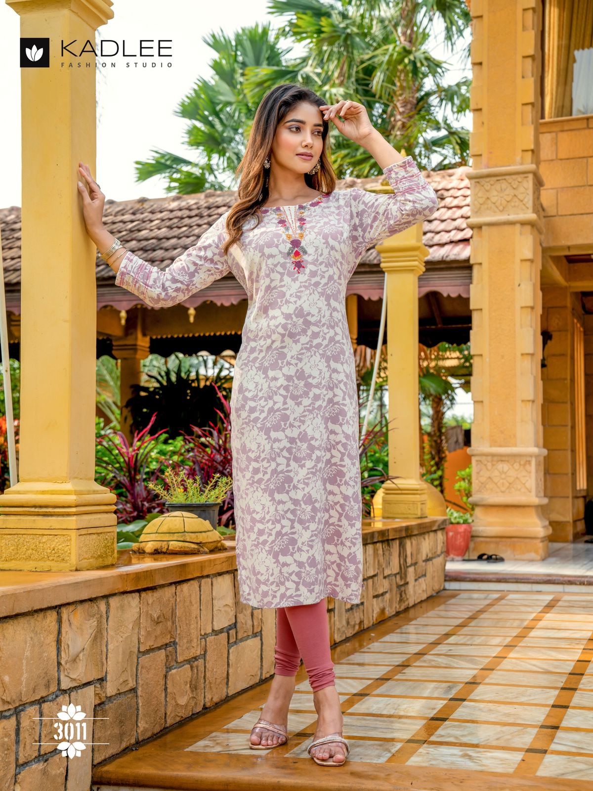 Kadlee Angel Vol 2 Rayon Kurti Catalog at Wholesale Rate collection 2