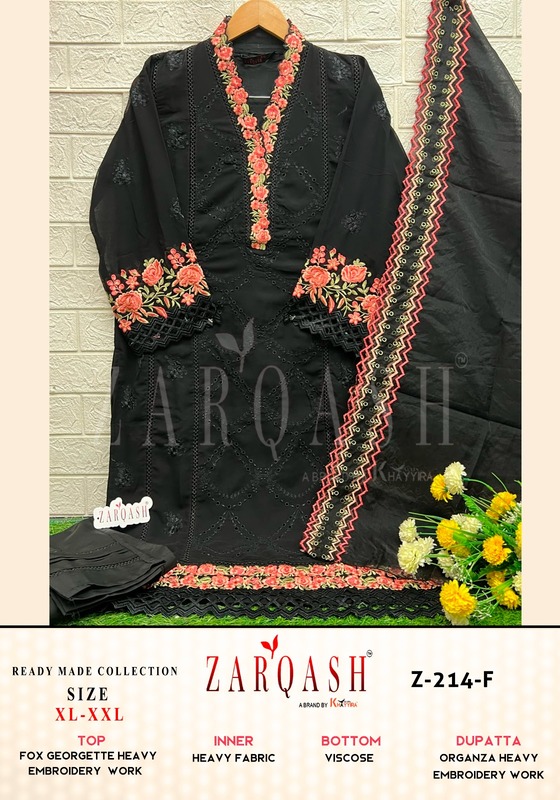 Zarqash Super Embroidery Salwar Kameez Catalog collection 5