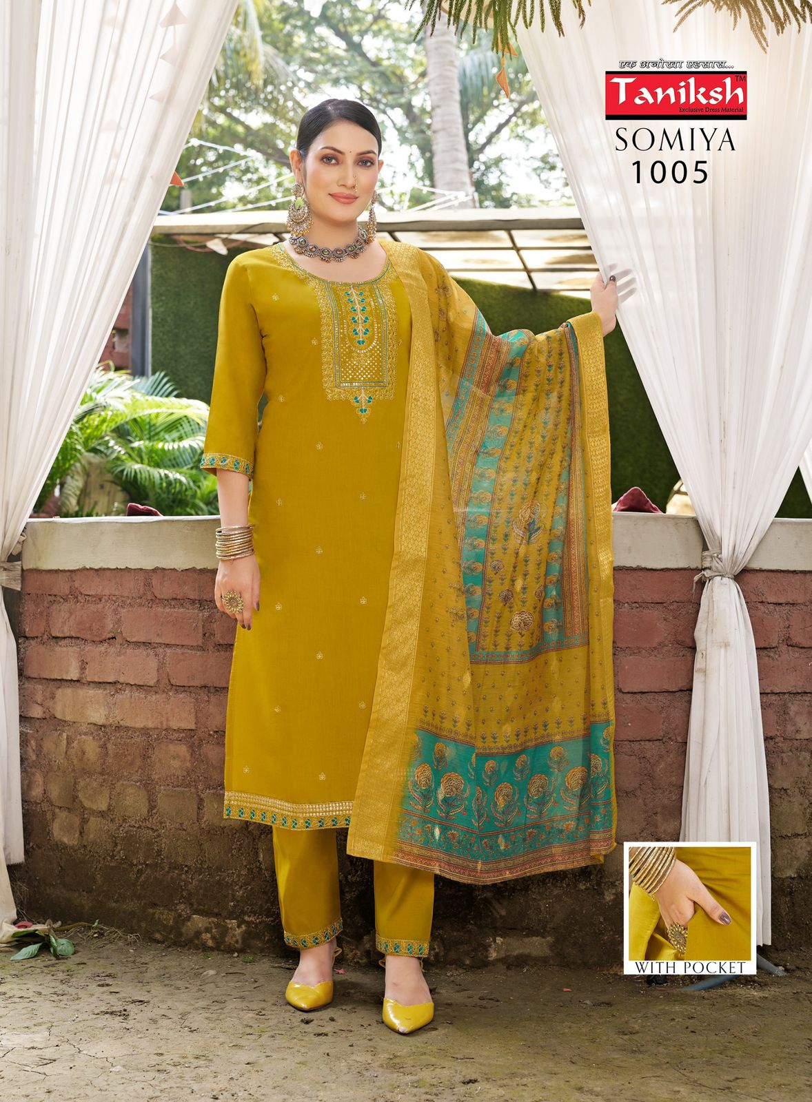 Taniksh Somiya Vol 1 Embroidery Salwar Kameez Catalog collection 2