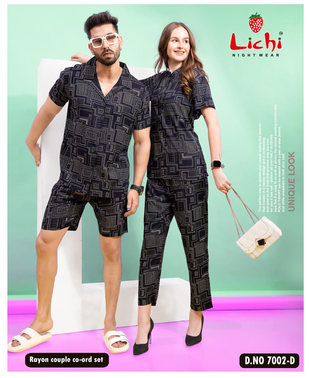 Lichi Couple Co Ord Set Catalog collection 4