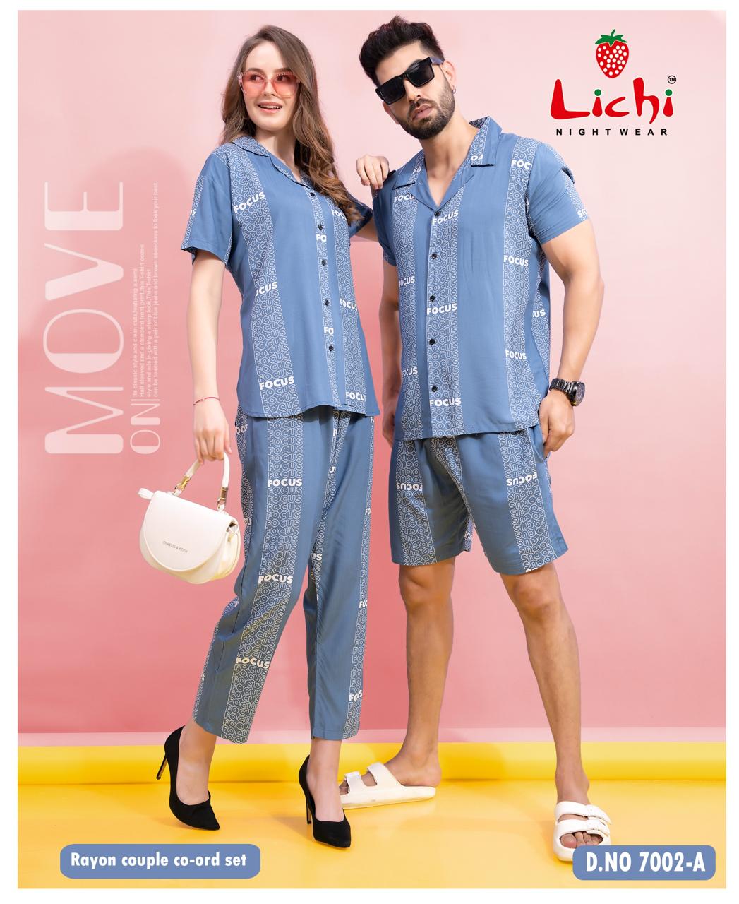 Lichi Couple Co Ord Set Catalog collection 1