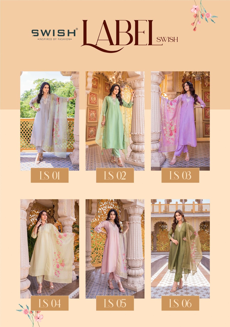 Swish Label Designer Wedding Party Salwar Suits Catalog collection 2