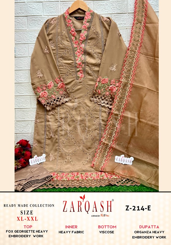 Zarqash Super Embroidery Salwar Kameez Catalog collection 2