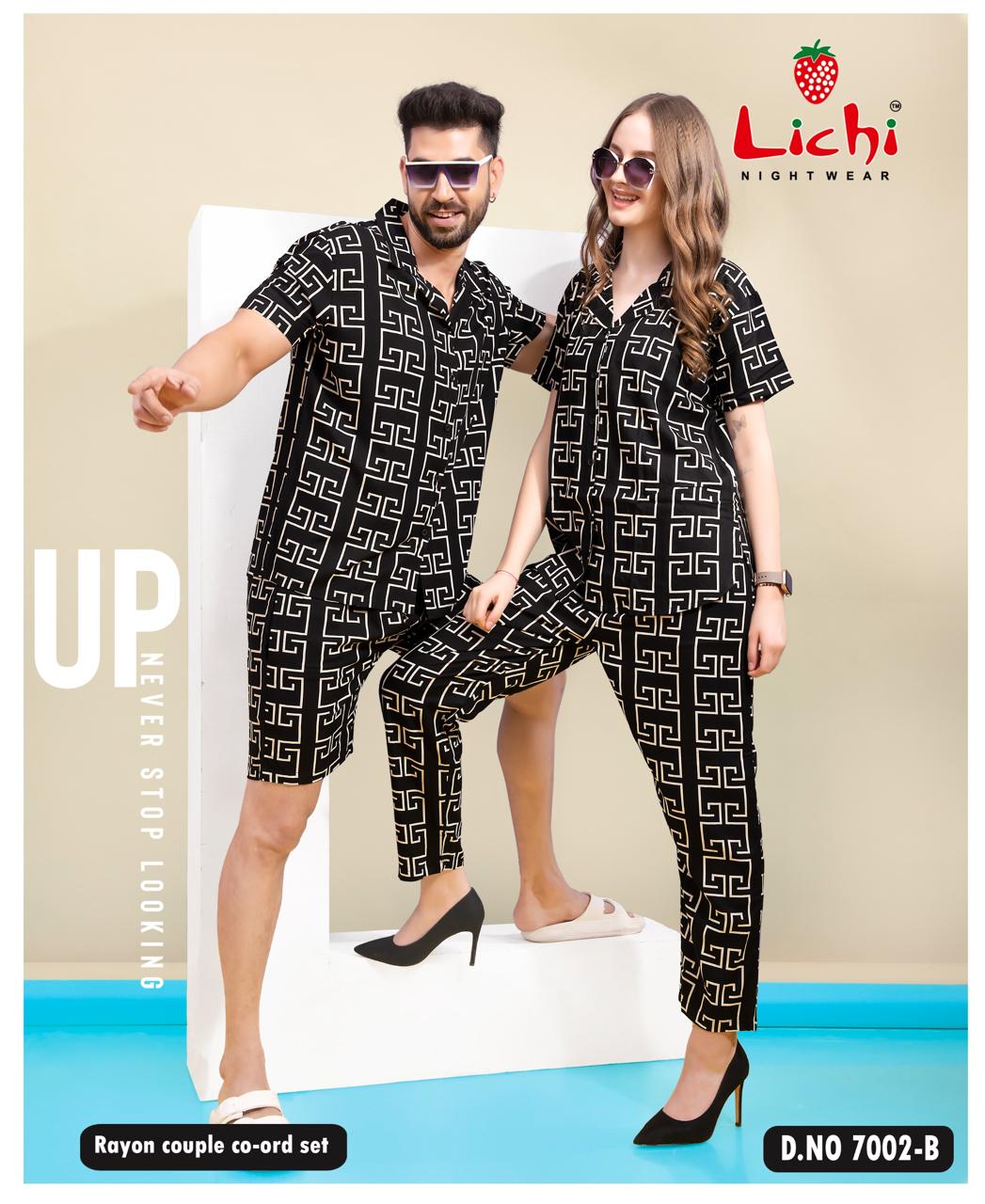 Lichi Couple Co Ord Set Catalog collection 5