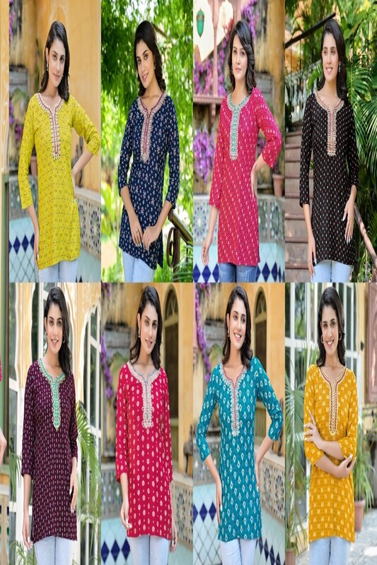 Rangmaya Mannat Vol 3 Ladies Tops Catalog collection 9