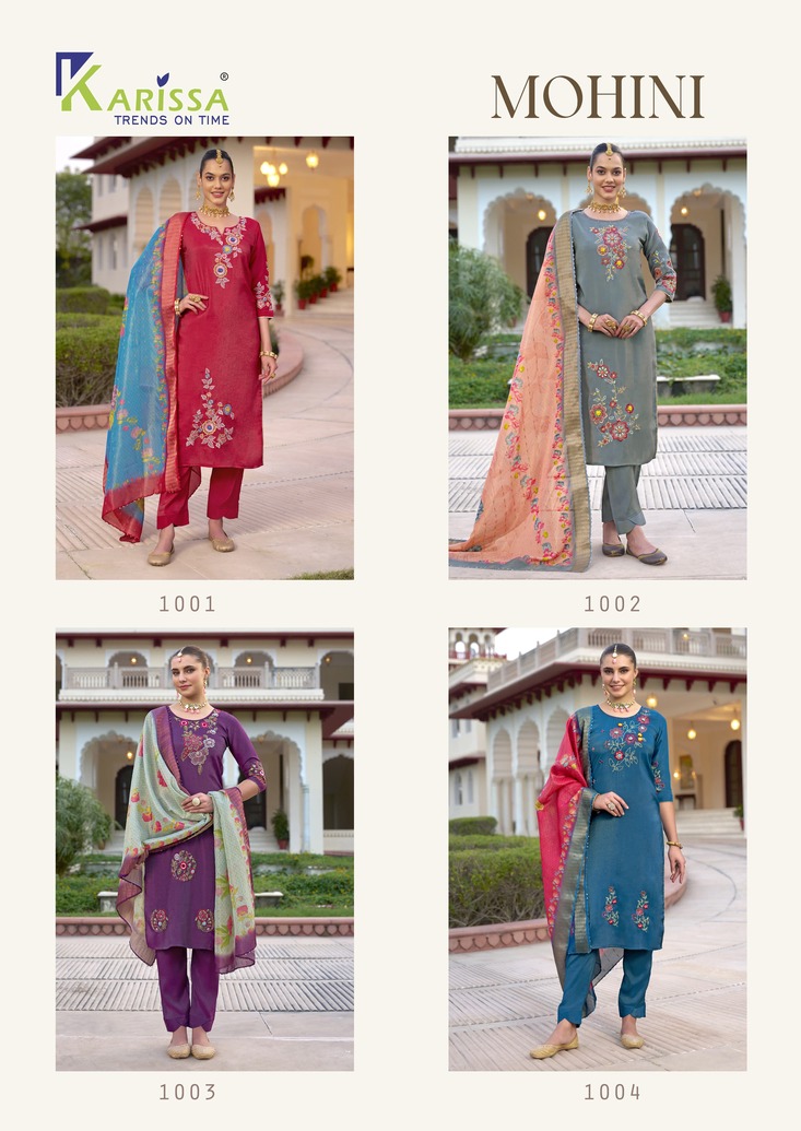 Karissa Mohini Readymade Dress Catalog collection 2