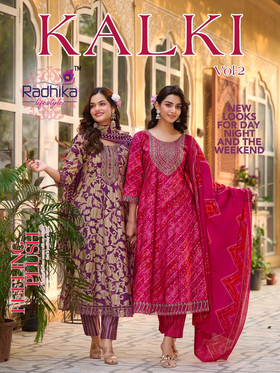 Radhika Lifestyle Kalki Vol 2 Printed Salwar Kameez Catalog collection 7