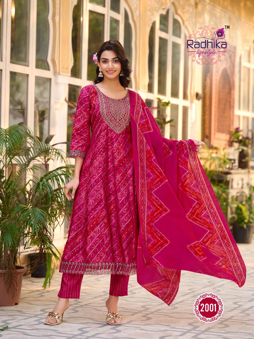 Radhika Lifestyle Kalki Vol 2 Printed Salwar Kameez Catalog collection 5