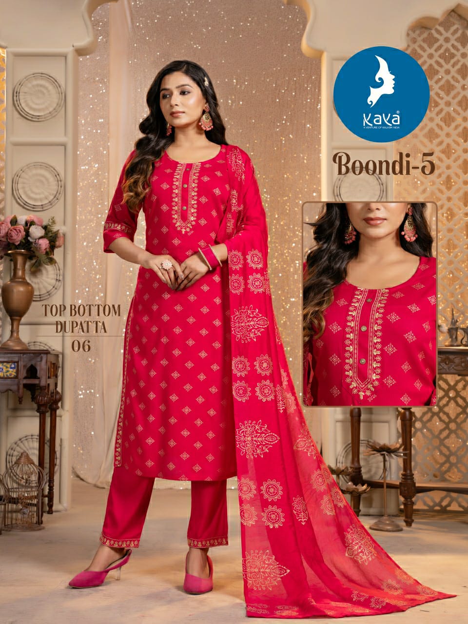 Kaya Kurti Boondi Vol 5 Readymade Dress Catalog collection 8