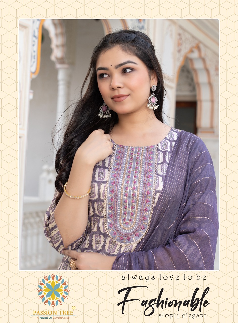 Passion Tree Palak Vol 2 Printed Salwar Kameez Catalog collection 1