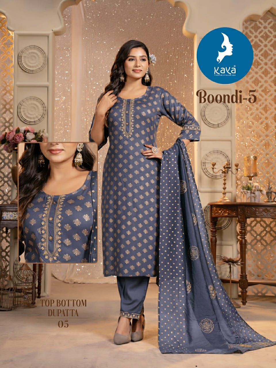 Kaya Kurti Boondi Vol 5 Readymade Dress Catalog collection 4