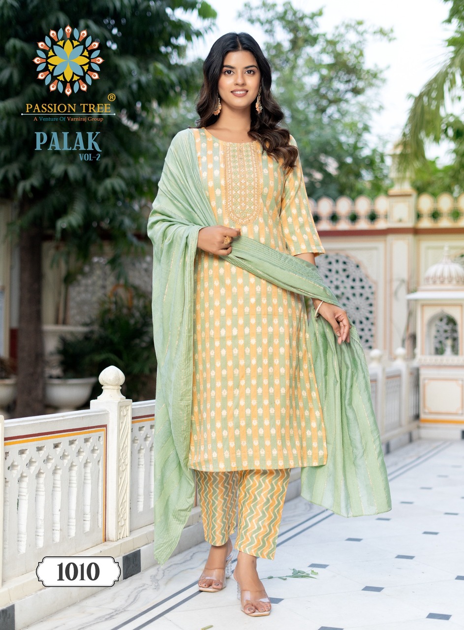 Passion Tree Palak Vol 2 Printed Salwar Kameez Catalog collection 2