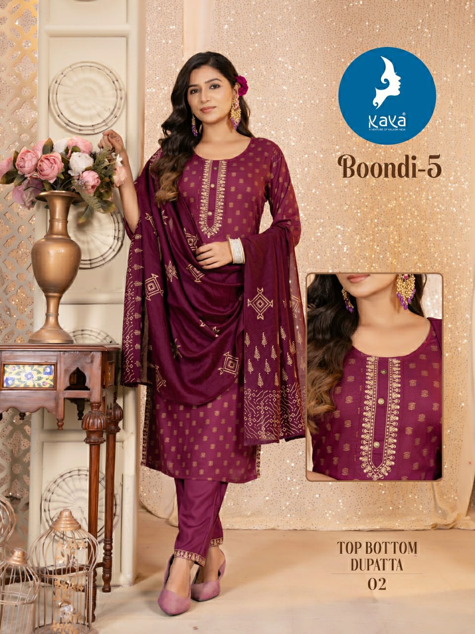 Kaya Kurti Boondi Vol 5 Readymade Dress Catalog collection 3