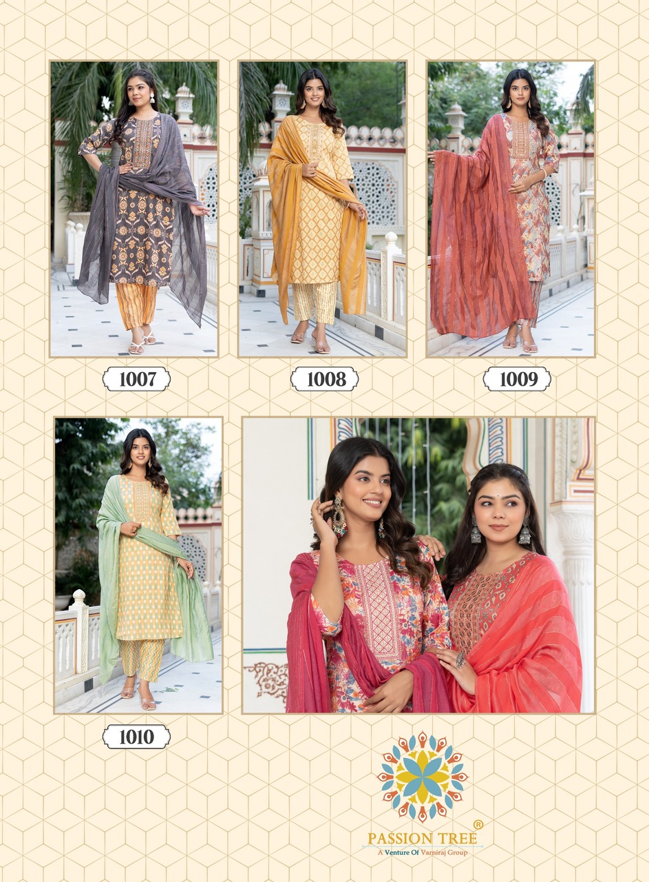 Passion Tree Palak Vol 2 Printed Salwar Kameez Catalog collection 14